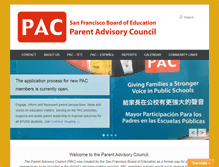Tablet Screenshot of pacsf.org